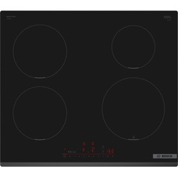 Bosch PIE631HC1E fekete, beépíthető, indukciós, főzőzóna: 4, beépíthető méret: 60cm, főzőlap