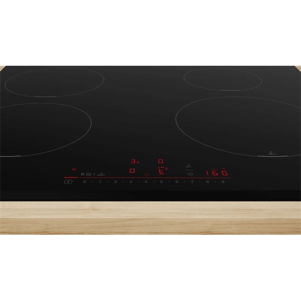 Bosch PIE631HC1E fekete, beépíthető, indukciós, főzőzóna: 4, beépíthető méret: 60cm, főzőlap