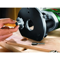 Bosch POF 1400 ACE felsőmaró + 6 részes marószár készlet