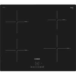 Bosch PUE611BB1E fekete, beépíthető, indukciós, főzőzóna: 4, beépíthető méret: 56cm, főzőlap