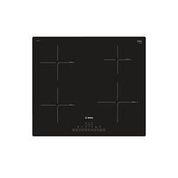 Bosch PUE611FB1E fekete, beépíthető, indukciós, főzőzóna: 4, beépíthető méret: 56cm, főzőlap