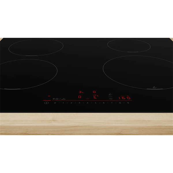 Bosch PUE611HC1E fekete, beépíthető, indukciós, főzőzóna: 4, beépíthető méret: 56cm, főzőlap
