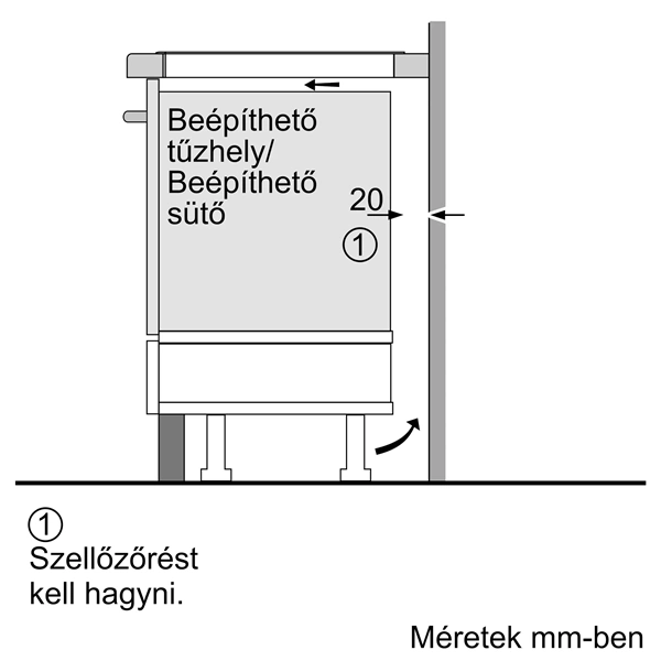 Bosch PUE64KBB5E fekete, beépíthető, indukciós, főzőzóna: 4, beépíthető méret: 56cm, főzőlap