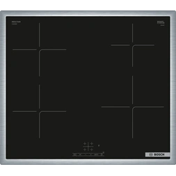 Bosch PUE64KBB5E fekete, beépíthető, indukciós, főzőzóna: 4, beépíthető méret: 56cm, főzőlap