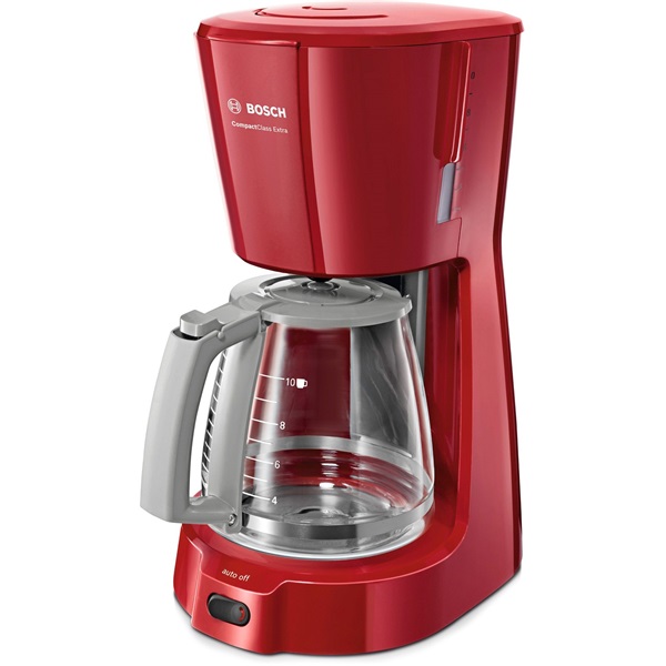 Bosch TKA3A034 piros 10 személyes filteres kávéfőző