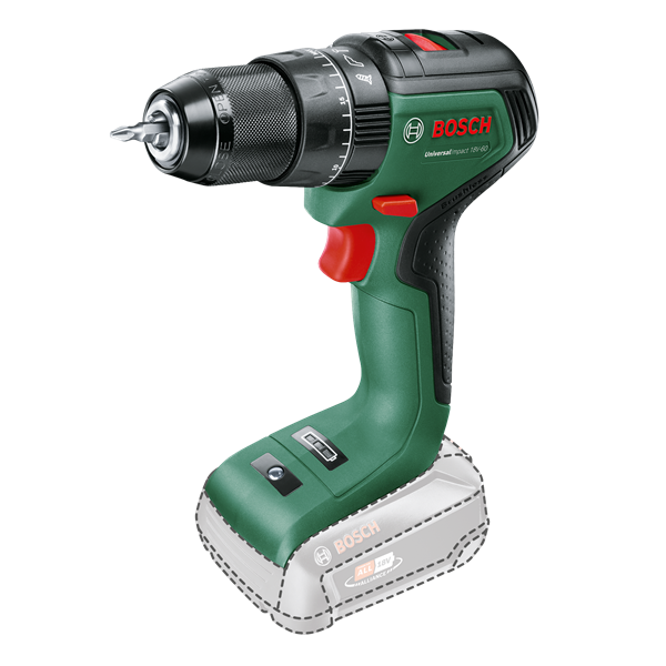Bosch UniversalImpact 18V-60 akkumulátoros ütvefúrógép