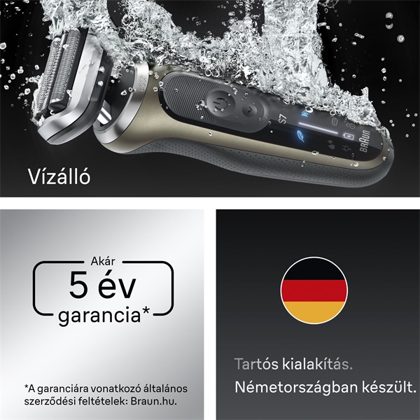 Braun  72-C7200CC elektromos borotva
