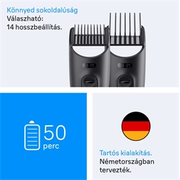 Braun AIO 3500 multifunkciós testszőrzet ápoló