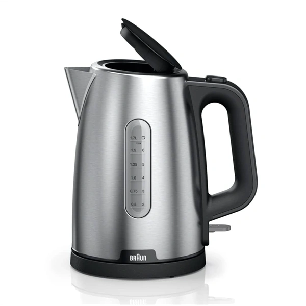Braun Breakfast 1 WK1500BK 1,7L-es rozsdamentes acél - fekete vízforraló