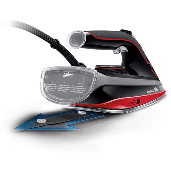 Braun FreeStyle 5 SI5057RD fekete-piros gőzölős vasaló