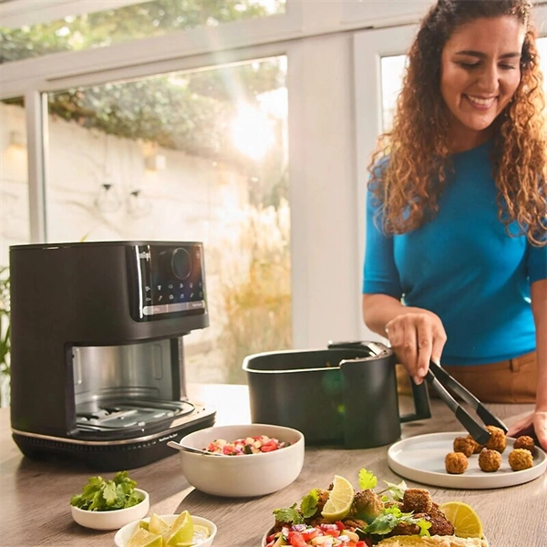 Braun HF5030IBK MultiFry 5 fekete 6 L forrólevegős sütő