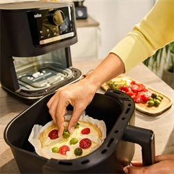 Braun HF5030IBK MultiFry 5 fekete 6 L forrólevegős sütő