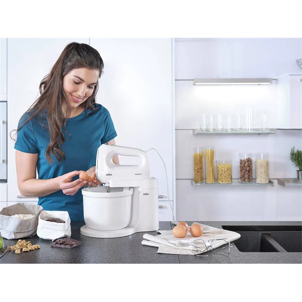Braun HM1070WH MultiMix 1 fehér tálas mixer