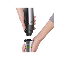 Braun MQ7025X MultiQuick 7 3in1 fekete-ezüst botmixer szett