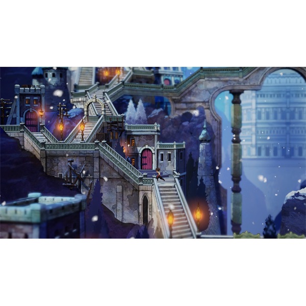 Bravely Default II Nintendo Switch játékszoftver (Használt - A)