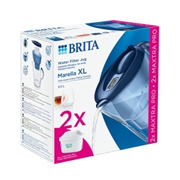 Brita 1052786 Marella XL 3,5l kék vízszűrő kancsó + 3db Maxtra Pro szűrő