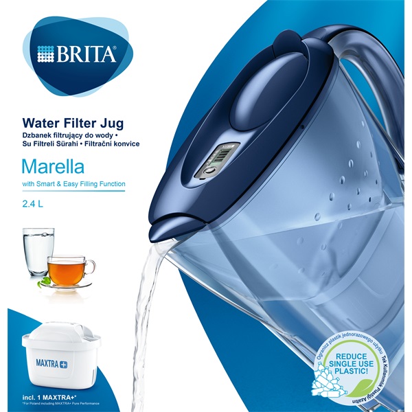 Brita BRH1039271 Marella Memo Maxtra+ 2,4l kék vízszűrő kancsó