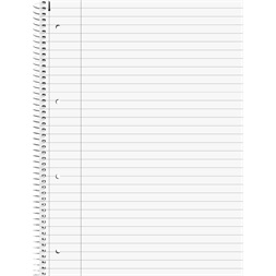 Brunnen Premium A4 80 lap vonalas spirálfüzet