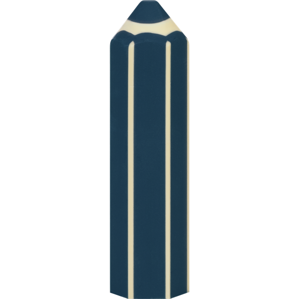 Brunnen ceruza alakú farmerkék radír