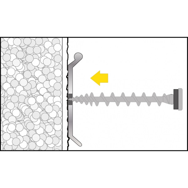 CELO IPS 80 csokoládé barna - RAL 8017 (50 db / doboz) szigetelőanyag csavar