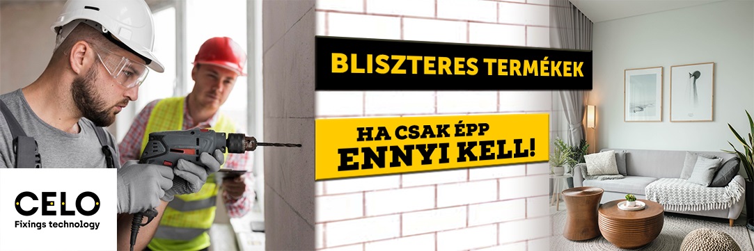 CELO bliszteres termékek, ha csak épp ennyi kell!