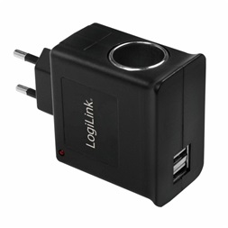 CHG LogiLink PA0046 hálózati szivargyújtó töltő