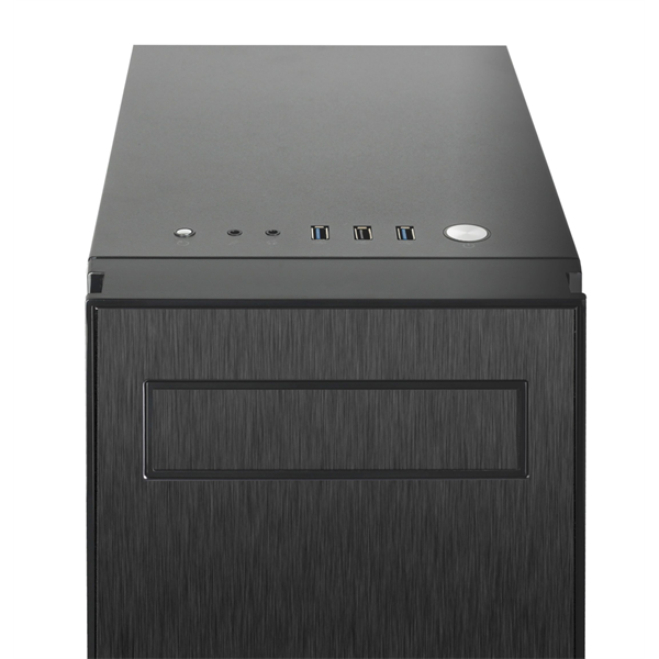 CHIEFTEC AL-02B-TG-OP fekete (táp nélküli) ablakos ATX ház