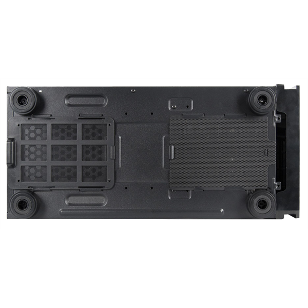 CHIEFTEC AL-02B-TG-OP fekete (táp nélküli) ablakos ATX ház
