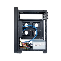 CHIEFTEC BT-06B-250VS fekete 250W mini-ITX ház