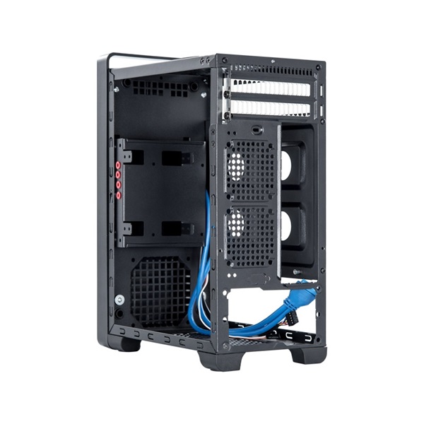 CHIEFTEC BT-06B-350BS fekete 350W mini-ITX ház