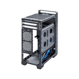 CHIEFTEC BT-06B-OP fekete (táp nélküli) mini-ITX ház