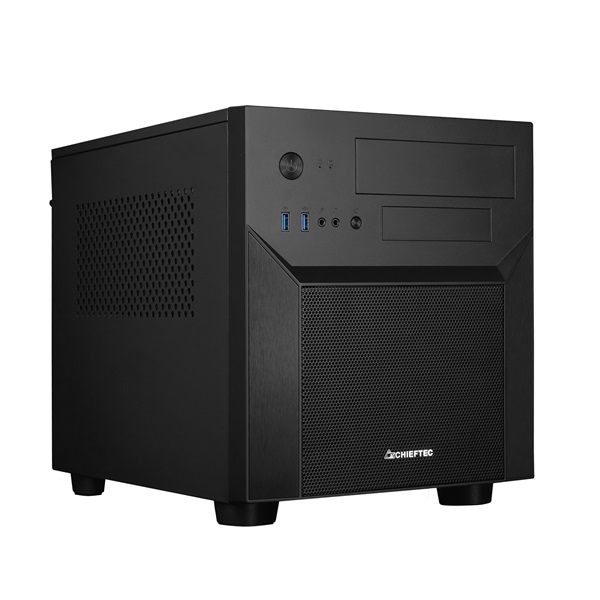 CHIEFTEC CI-02B-OP fekete (táp nélküli) mATX ház