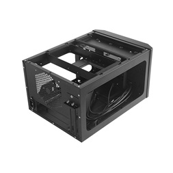 CHIEFTEC CN-01B-OP fekete (táp nélküli) mini-ITX ház