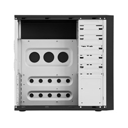 CHIEFTEC CQ-01B-U3-350GPB fekete 350W ATX ház