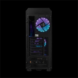 CHIEFTEC GL-03B-OP fekete (táp nélküli) ablakos ATX ház