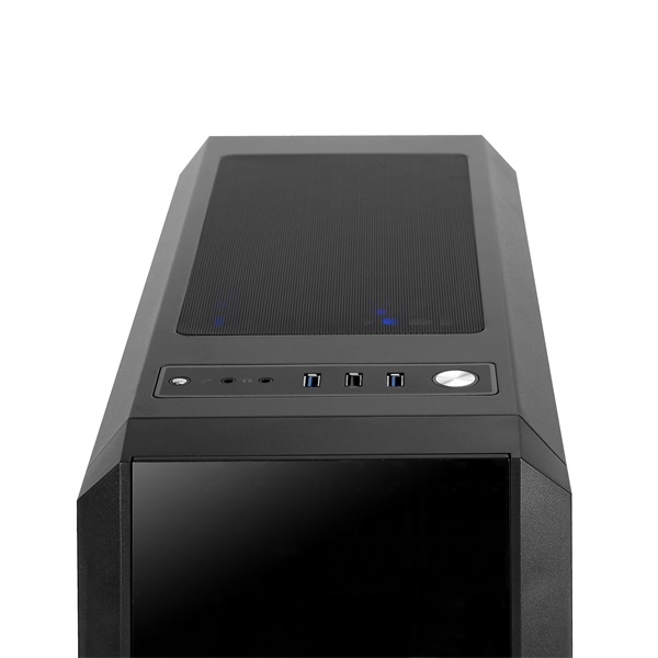 CHIEFTEC GL-03B-OP fekete (táp nélküli) ablakos ATX ház