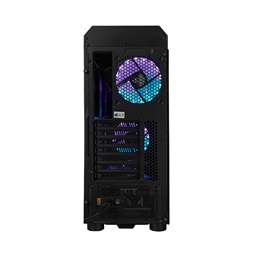 CHIEFTEC GL-04B-OP fekete (táp nélküli) ablakos ATX ház
