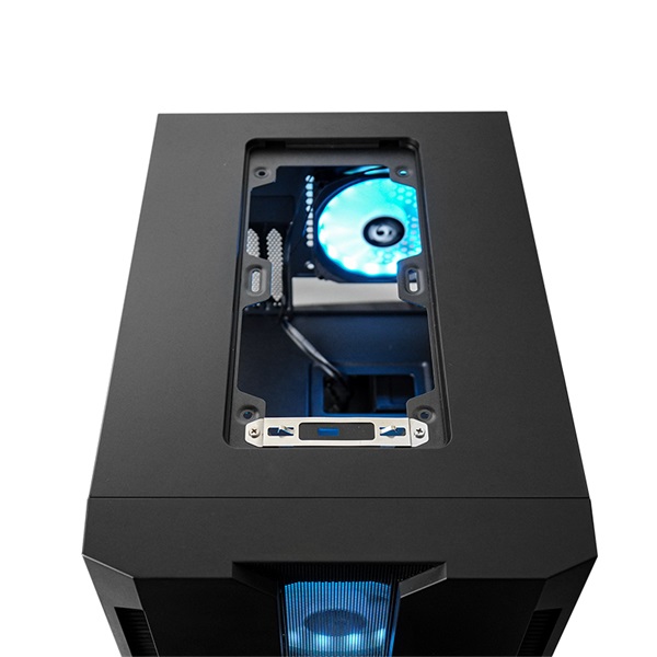 CHIEFTEC GM-02B-OP fekete (táp nélküli) ablakos mATX ház