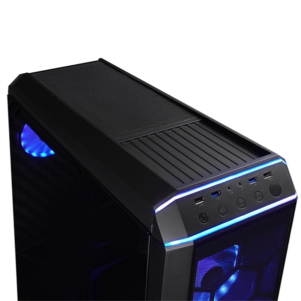 CHIEFTEC GP-03B-OP fekete (táp nélküli) ablakos ATX ház
