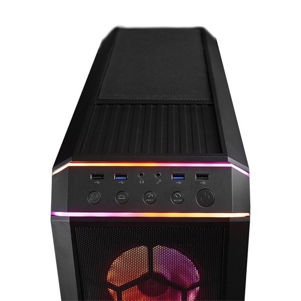 CHIEFTEC GP-03B-OP fekete (táp nélküli) ablakos ATX ház