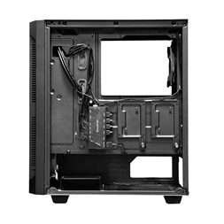CHIEFTEC GS-01B-OP fekete (táp nélküli) ablakos ATX ház