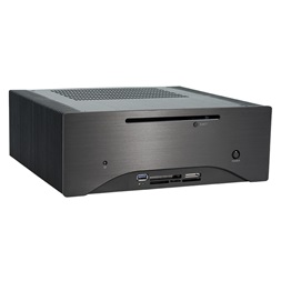 CHIEFTEC HF-200B-OP fekete (táp nélküli) mini-ITX ház