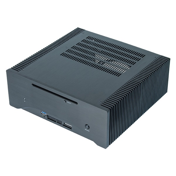 CHIEFTEC HF-200B-OP fekete (táp nélküli) mini-ITX ház