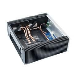 CHIEFTEC HF-200SL-OP ezüst (táp nélküli) mini-ITX ház