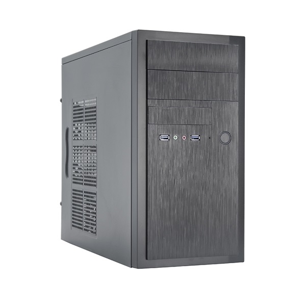 CHIEFTEC HT-01B-350GPB fekete 350W mATX ház