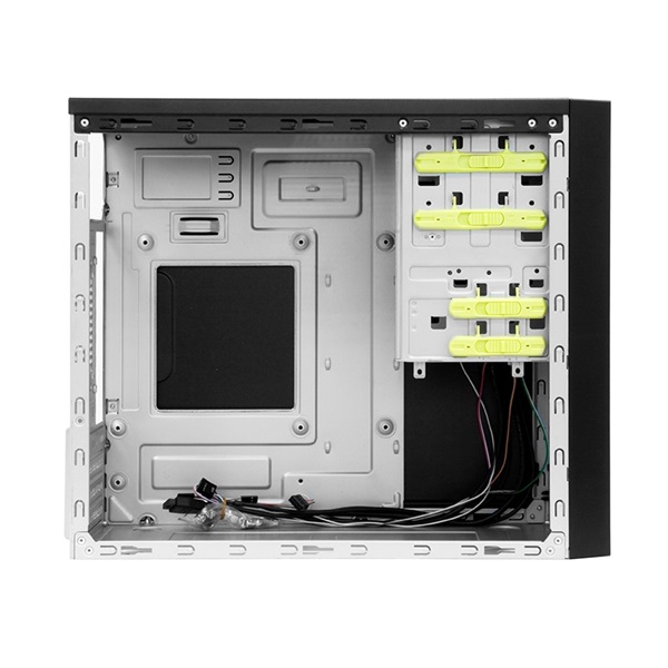 CHIEFTEC HT-01B-350GPB fekete 350W mATX ház