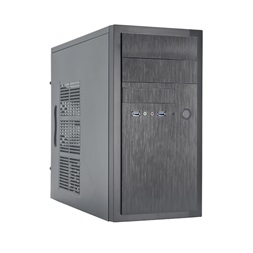 CHIEFTEC HT-01B-350S8 fekete (táp nélküli) mATX ház