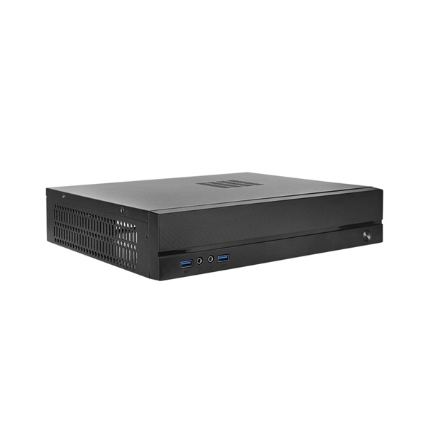 CHIEFTEC IX-06B-OP fekete (táp nélküli) mini-ITX ház