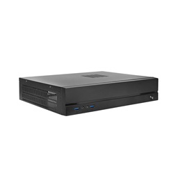 CHIEFTEC IX-06B-OP fekete (táp nélküli) mini-ITX ház