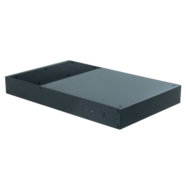 CHIEFTEC TIX-01B-G12-OP fekete (táp nélküli) mini-ITX ház